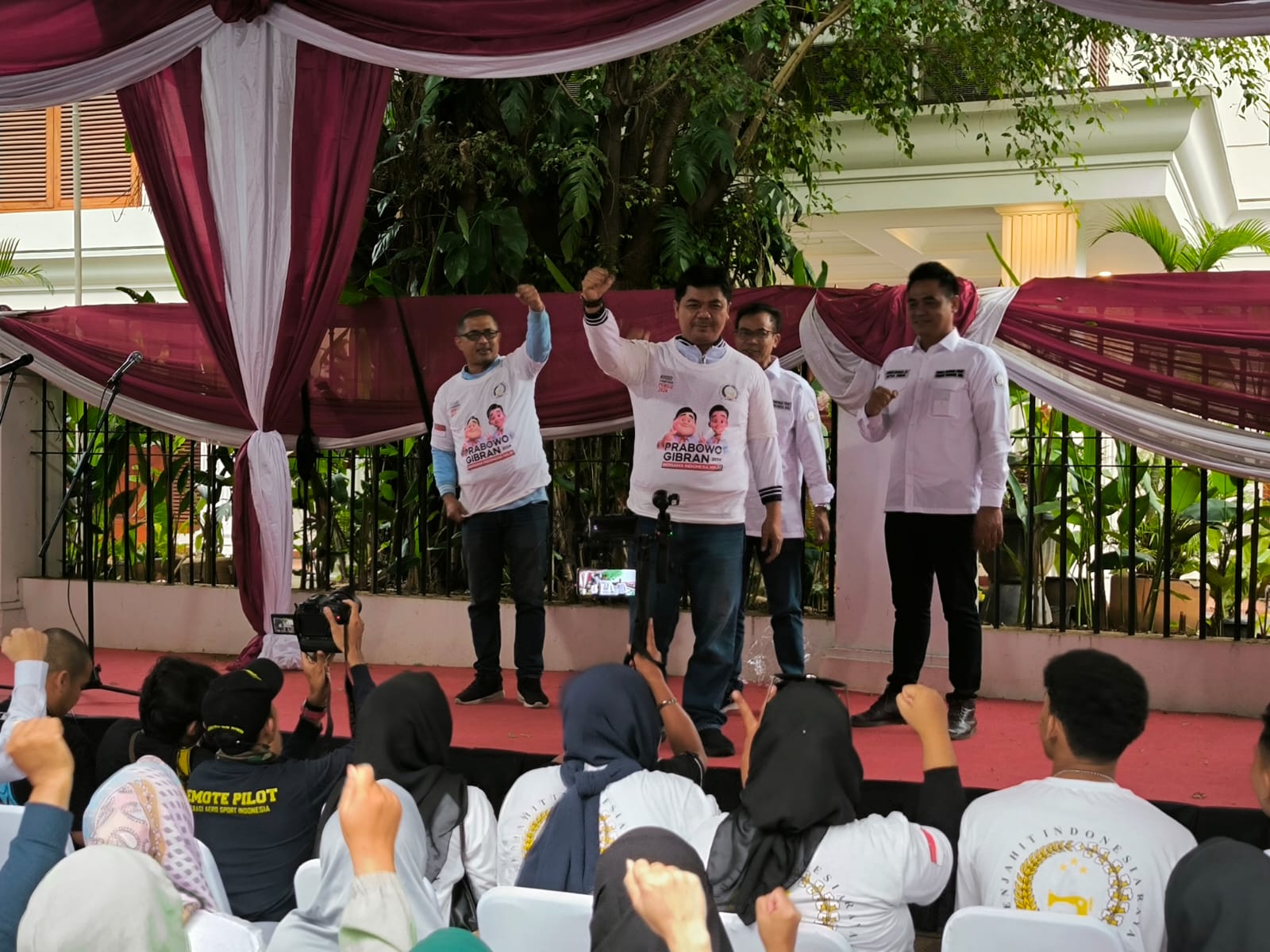 Para Penjahit Indonesia Raya Yakin Prabowo Mampu Beri Perhatian Terhadap Dunia Garmen