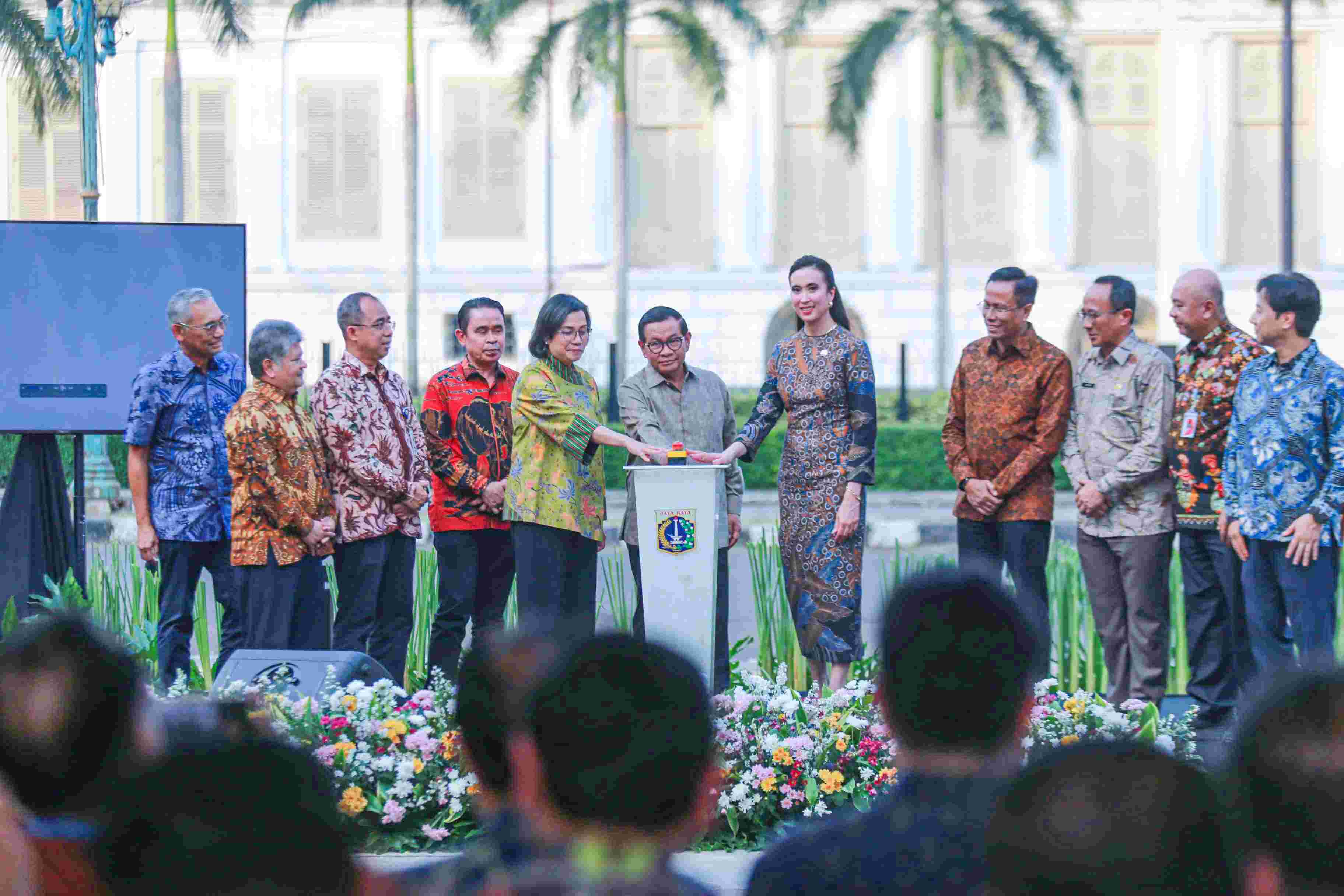 Pramono Lebur Lapangan Banteng dengan Gedung A.A. Maramis, Ciptakan Ruang Publik Baru