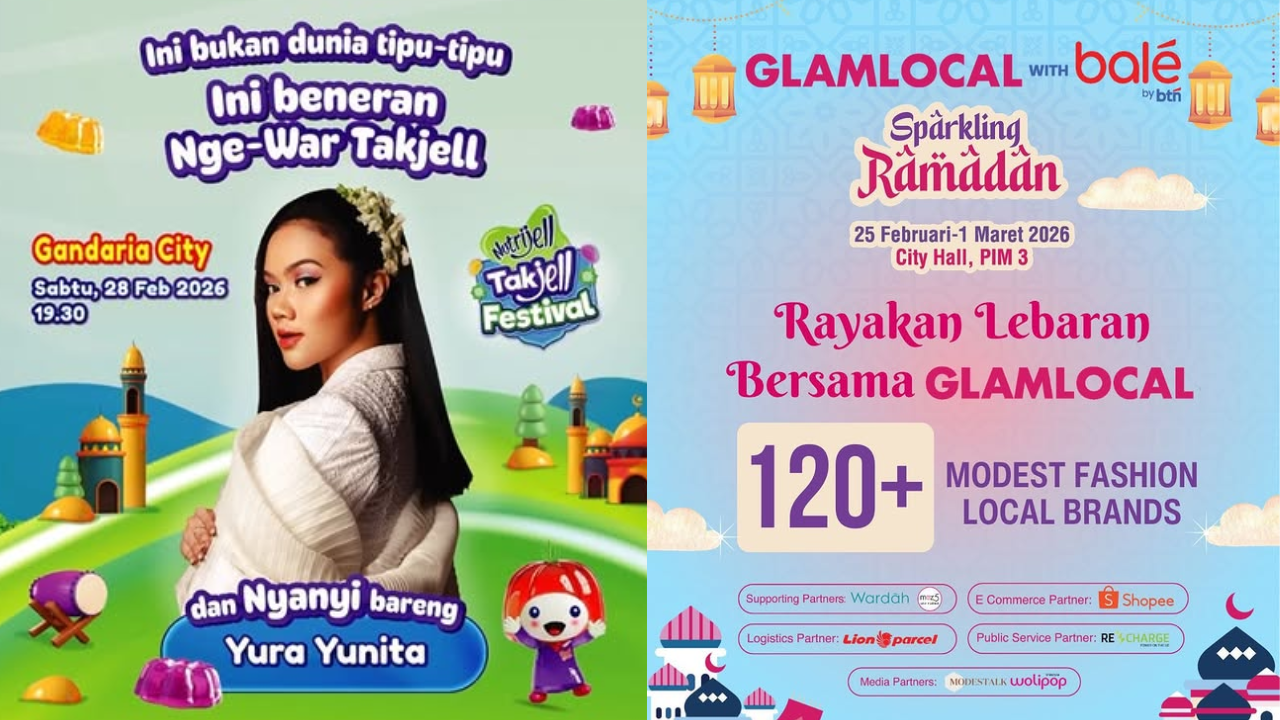 10 Event Jakarta Akhir Pekan 28 Februari-1 Maret 2026 Spesial Ramadhan, Ada Bazaar hingga Konser Gratis