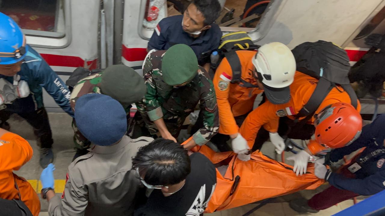 Basarnas Resmi Tutup Operasi SAR Kecelakaan Kereta Api Beruntun di Bekasi