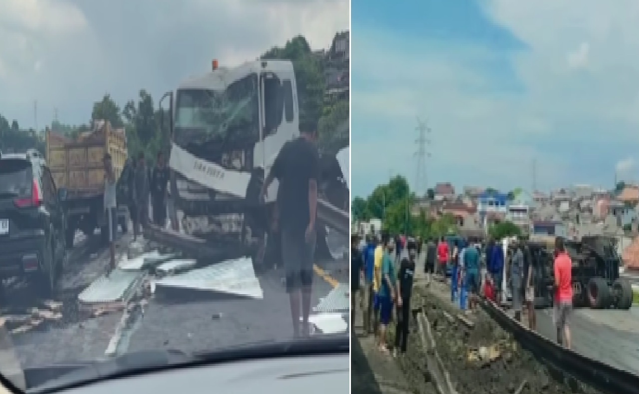 Insiden Tragis Kecelakaan Maut Tol Semarang: Identitas Korban Jiwa Terungkap, Muatan Berserakan di Jalan