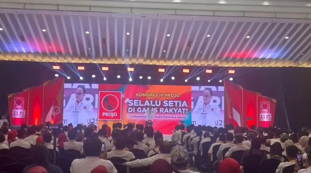 Projo Mantap Dukung Pemerintahan Prabowo–Gibran, Sebut Ini Mandat Rakyat