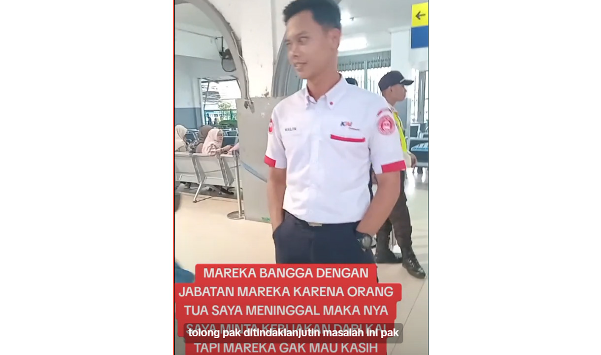 Kronologi Emak-emak Ngamuk ke Petugas Minta Kereta Segera Diberangkatan Diungkap KAI