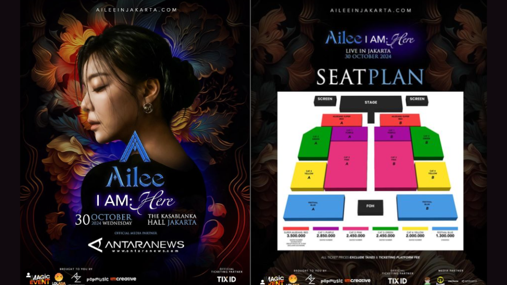 Harga dan Cara Beli Tiket Konser Ailee di Jakarta 30 Oktober, Dijual Mulai 1,3 Jutaan!