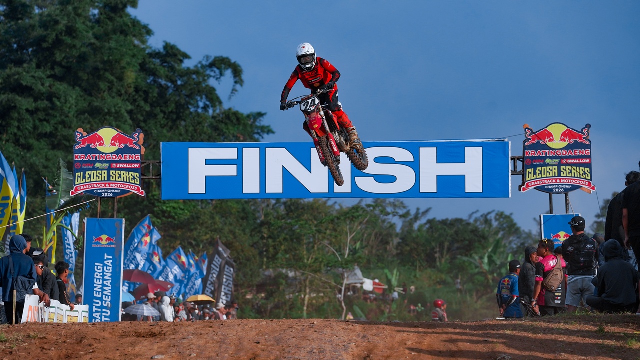 Duo Crosser Ducati MX Team Indonesia Sabet Double Podium di Cleosa Series 2026 Round 1