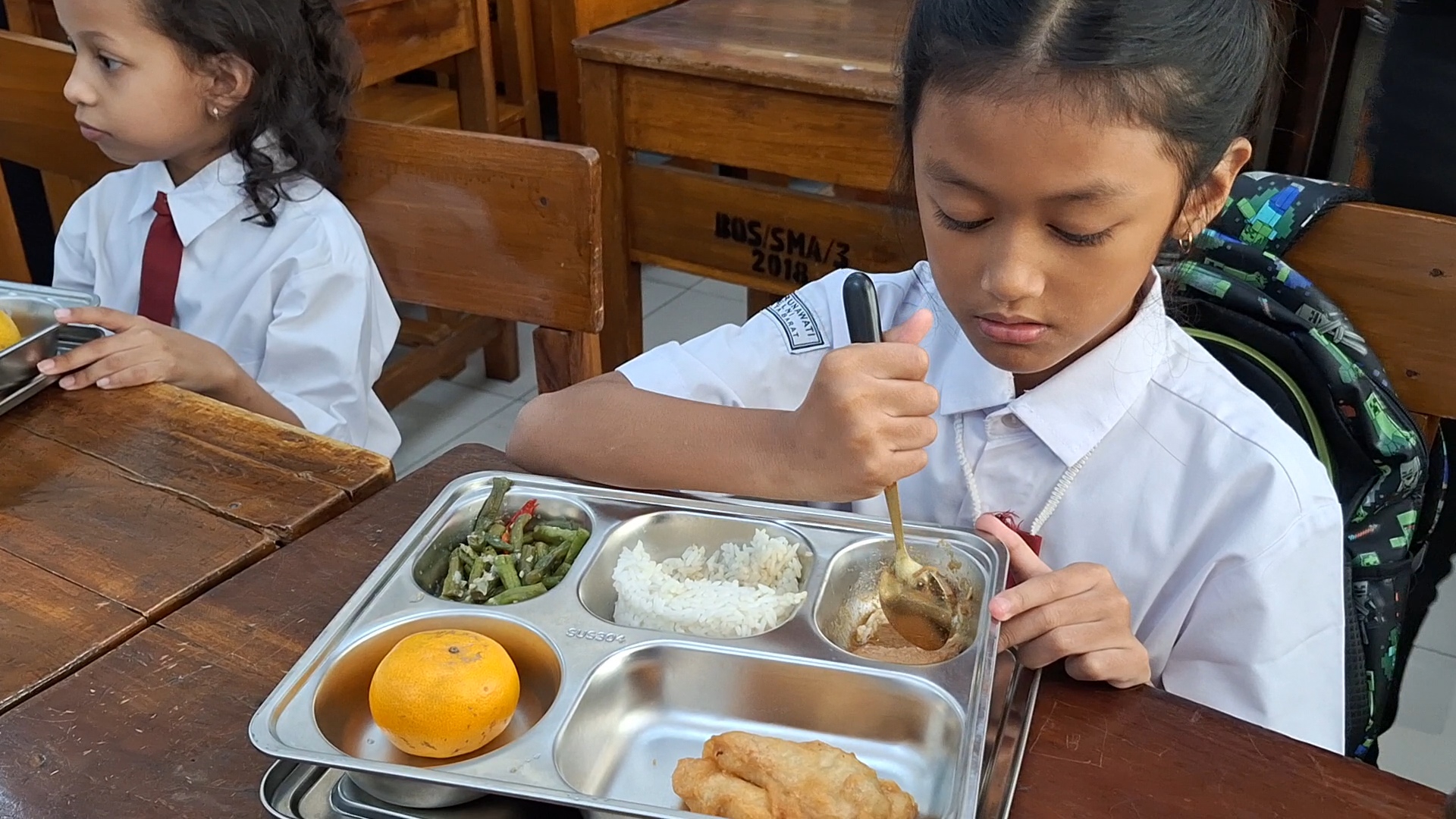 Puji Makan Bergizi Gratis, Kepsek Bersyukur Siswa Tak Bawa Makanan Instan Lagi