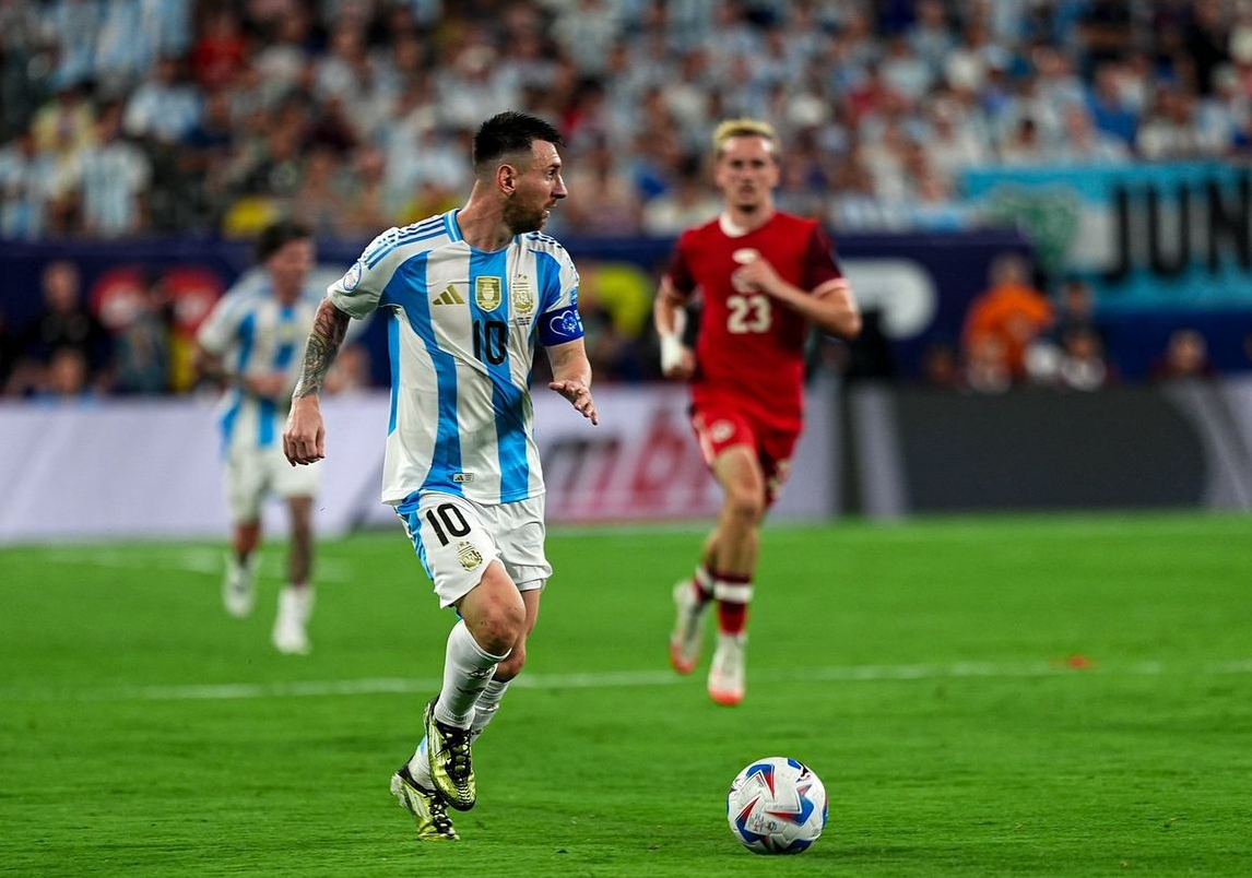 Lionel Messi Cetak Gol ke-109, Argentina Kandaskan Kanada 2-0 di Semifinal Copa America 2024