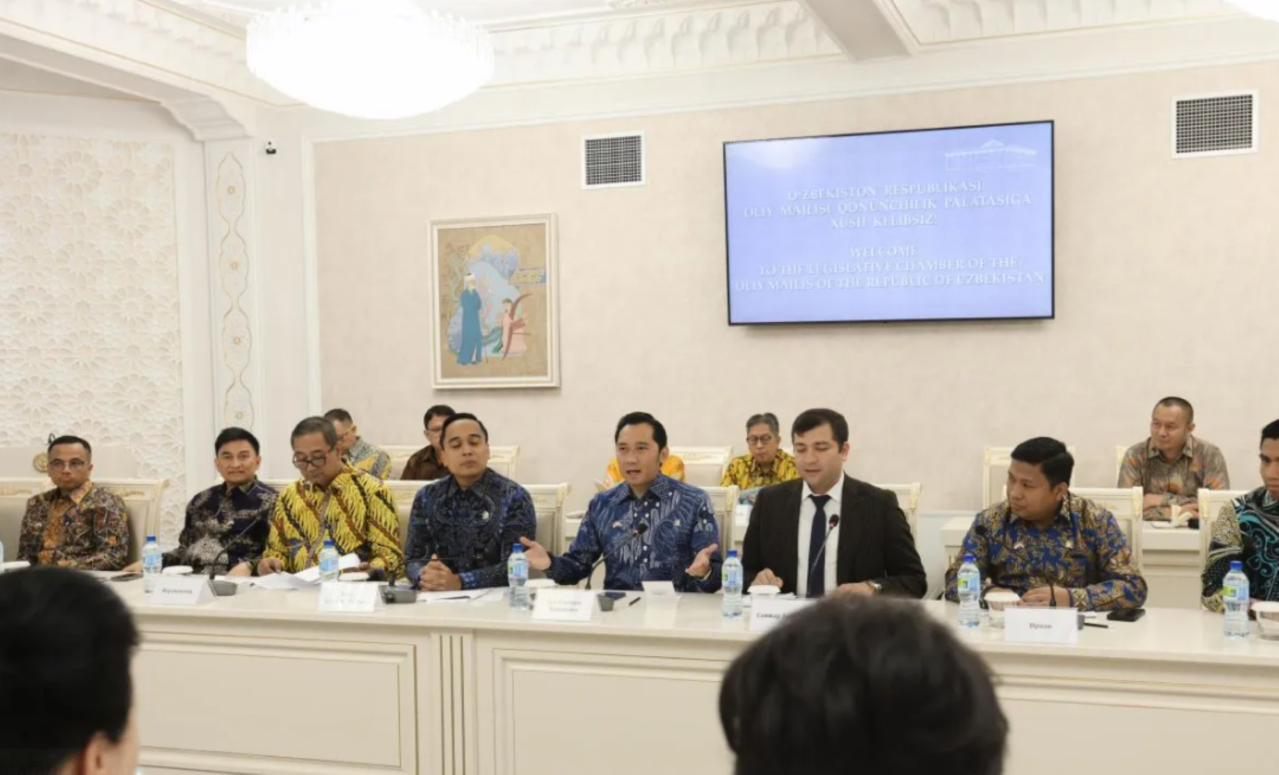 DPR RI Adakan Pertemuan Dengan Parlemen Uzbekistan, Bahas Pemerintahan Baru dan Kerjasama Ekonomi