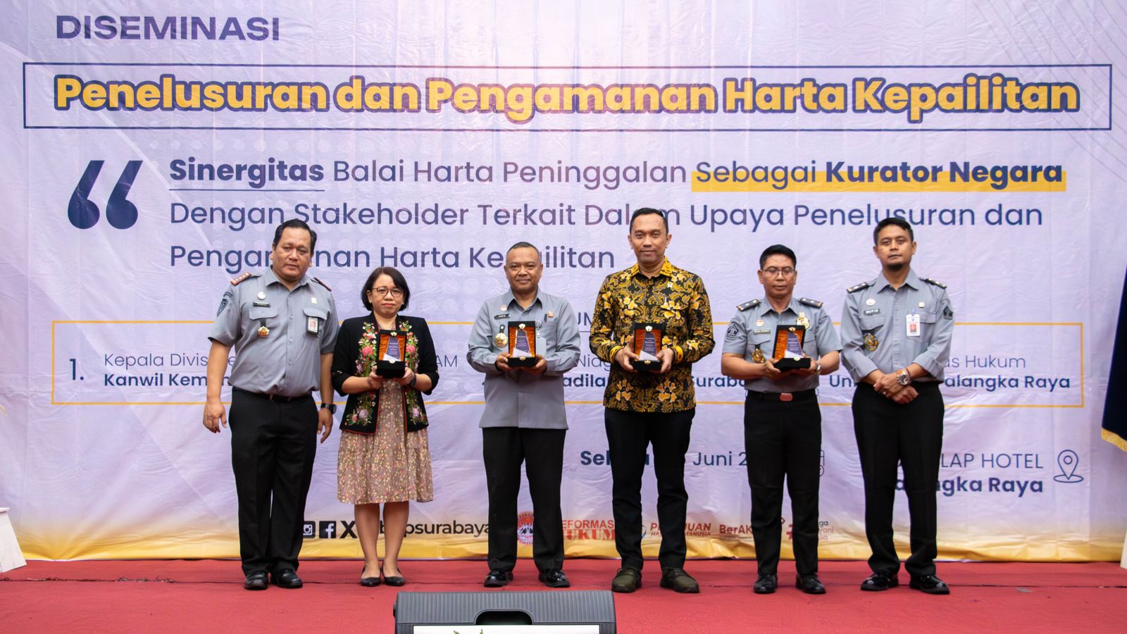 Optimalisasi Sinergi BHP Surabaya dan Stakeholder Palangka Raya untuk Cegah Penyembunyian Aset Kepailitan