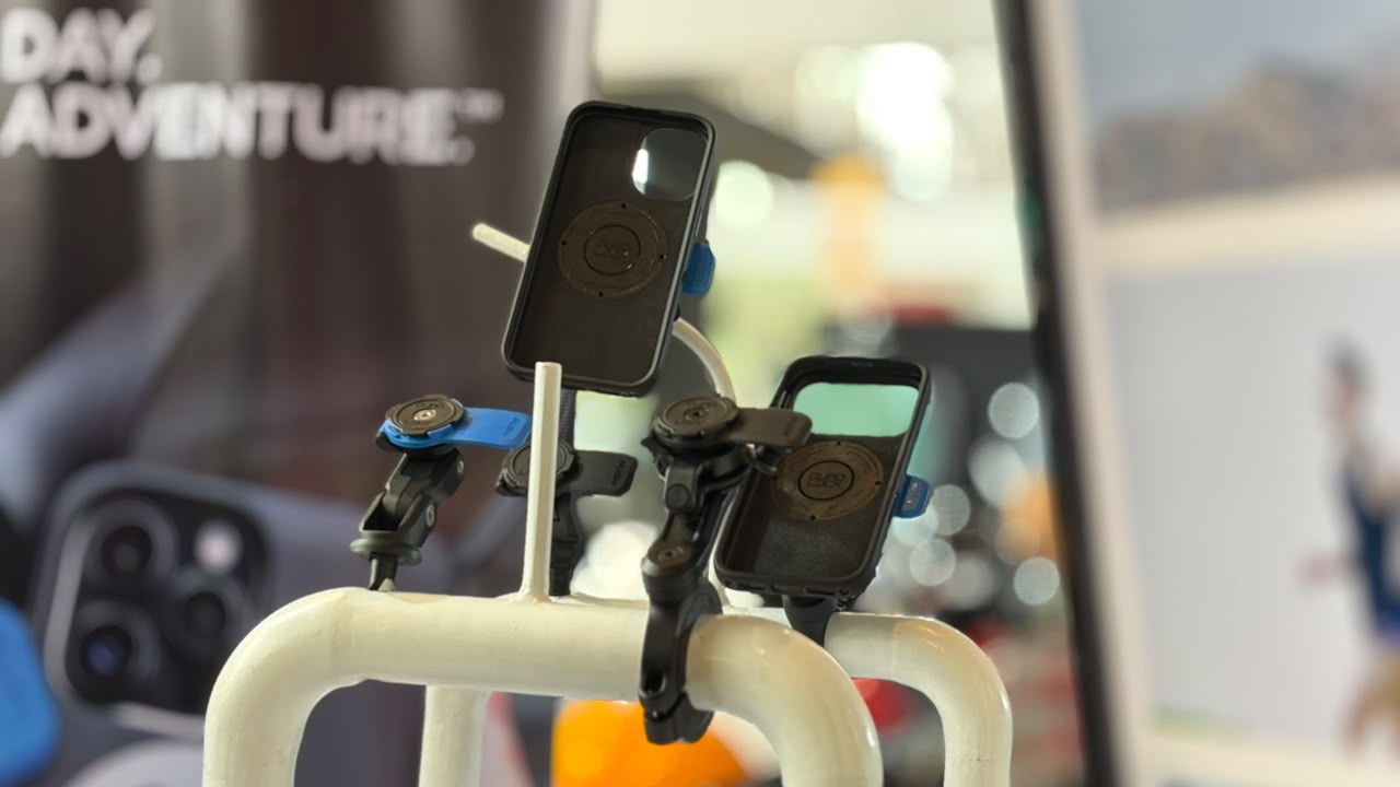 GIIAS 2026: Turing Makin Aman dengan Mounting System Quad Lock, Lindungi Gadget Bikers Saat Nempel di Motor