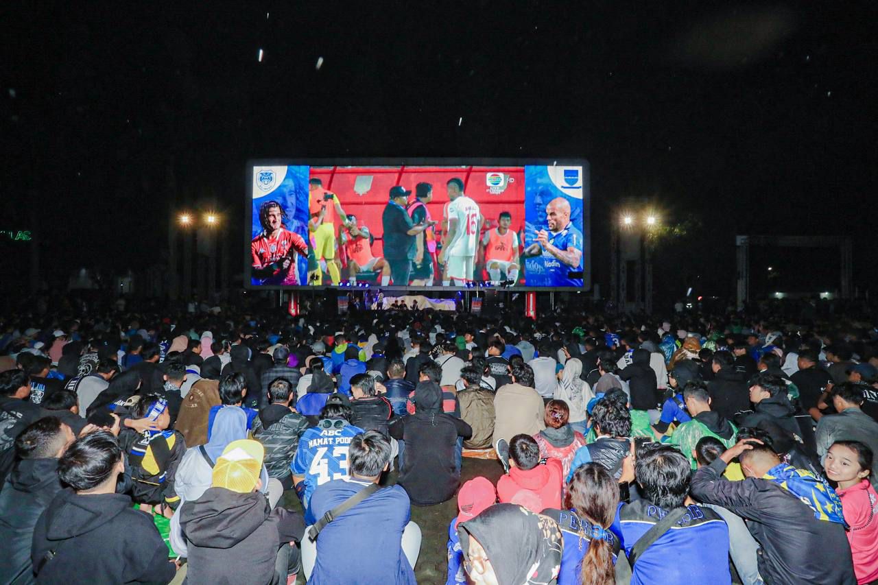 Nobar Persib vs Persijap Jepara, Wali Kota Bandung Pastikan Semua Berjalan Kondusif