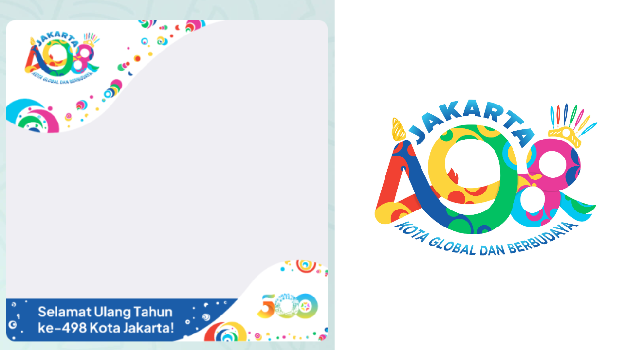 Link Twibbon HUT ke-498 Jakarta 2025 Gratis dengan Desain Menarik, Cocok Diunggah ke Media Sosial!