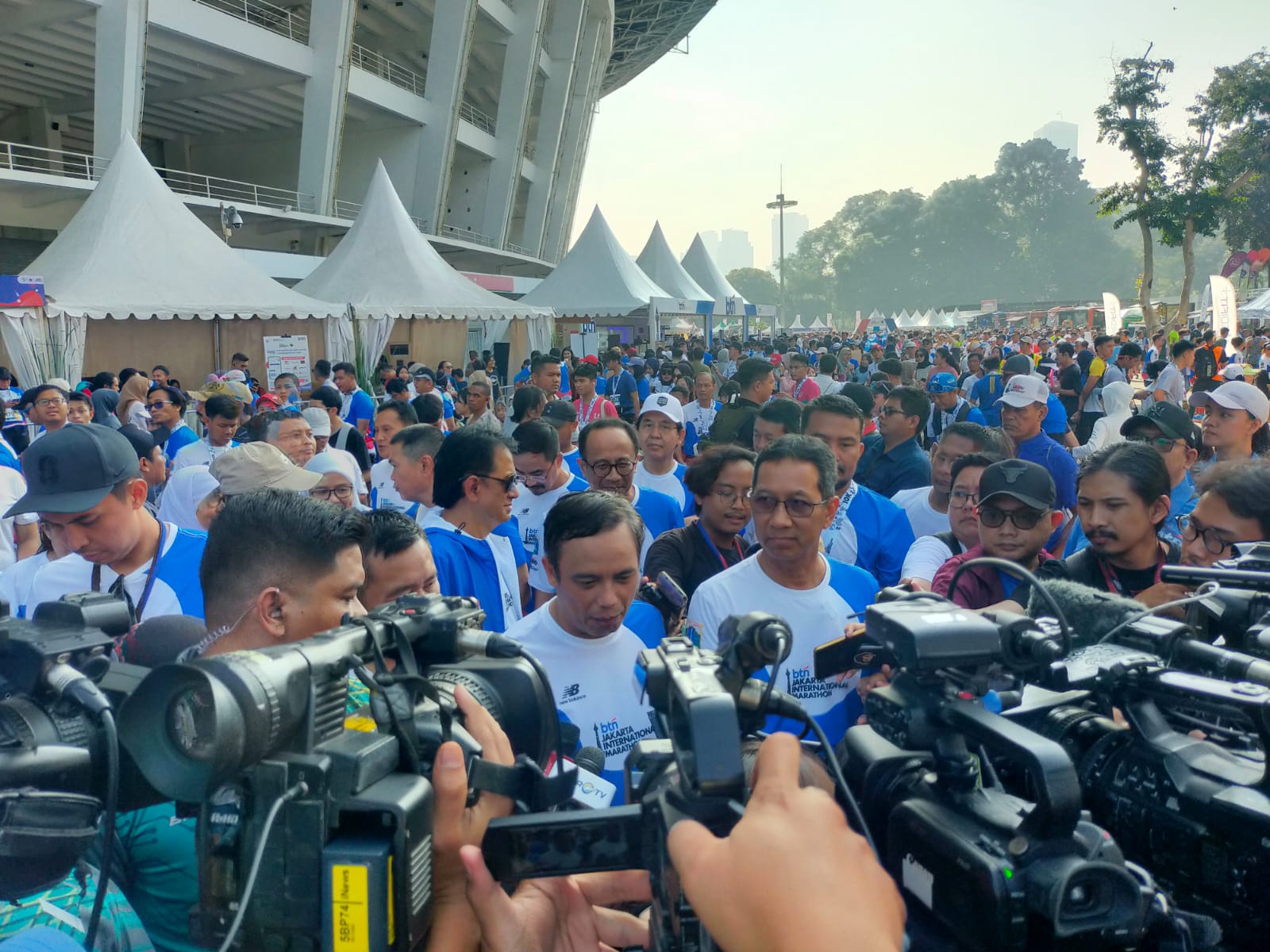 Ada Manfaat Ekonomi di Balik Perhelatan Jakarta International Marathon 2024, UMKM Diburu