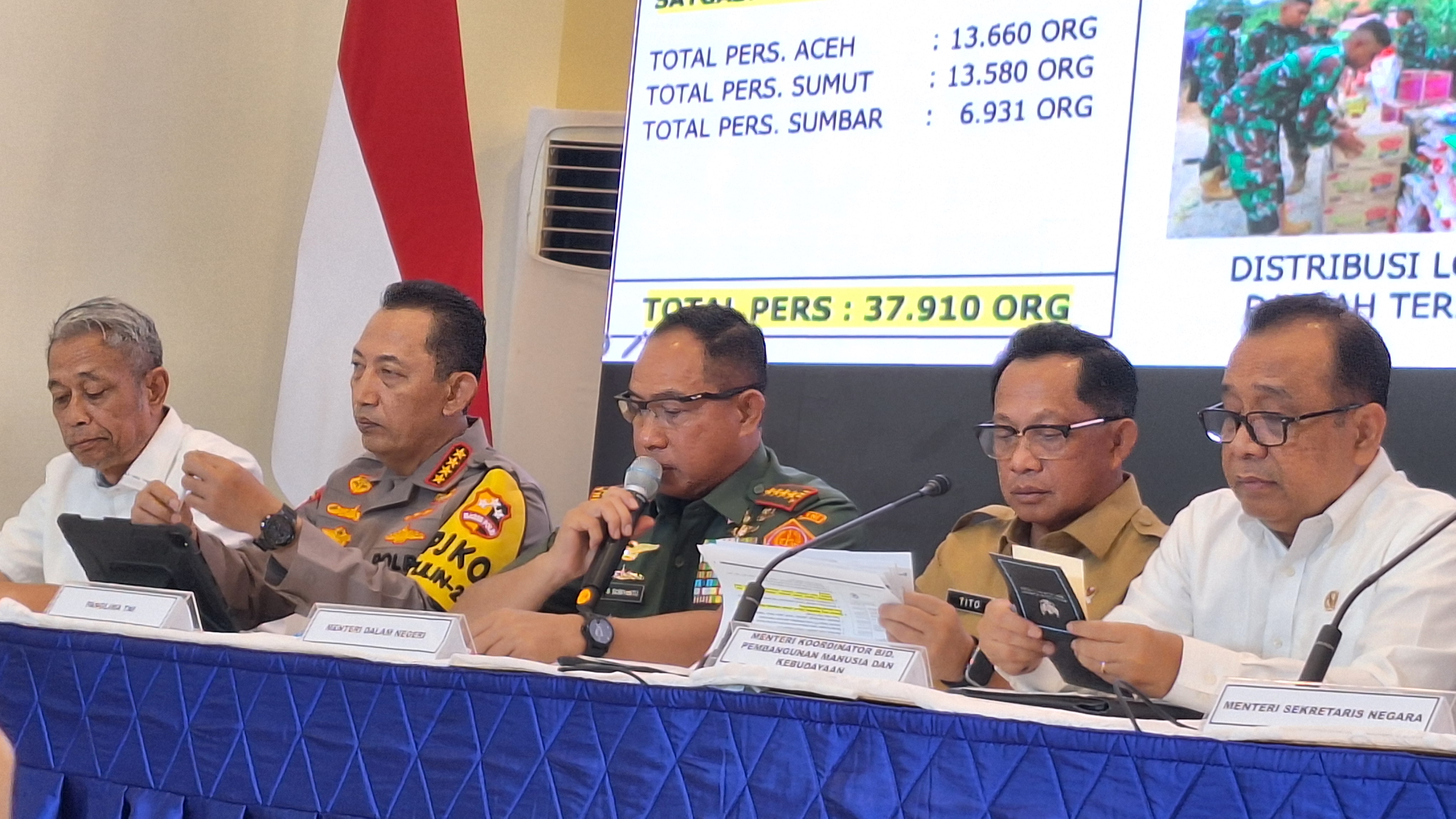 Panglima TNI Tambah 15 Batalion untuk Rehabilitasi dan Rekonstruksi Pascabencana di Sumatera