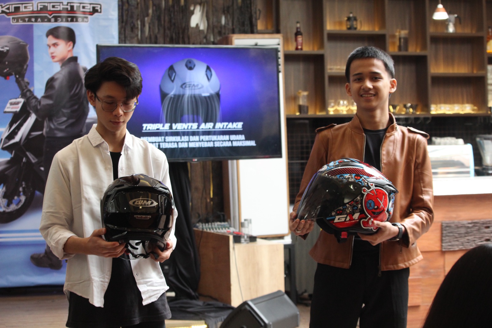 GM King Fighter Series, Helm Open Face Nyaman dengan Harga Pas di Kantong Gen Z