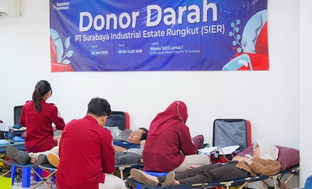 Peringati Hari Donor Darah Sedunia, SIER Berhasil Himpun 157 Kantong 