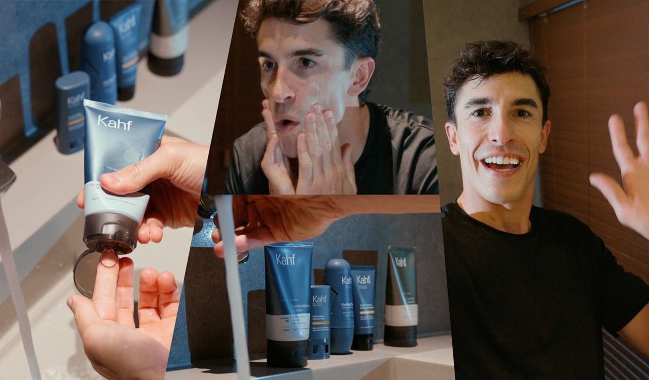 Marc Marquez Temukan Energi Baru di Mandalika Bersama Kahf, Brand Perawatan Pria Asal Indonesia