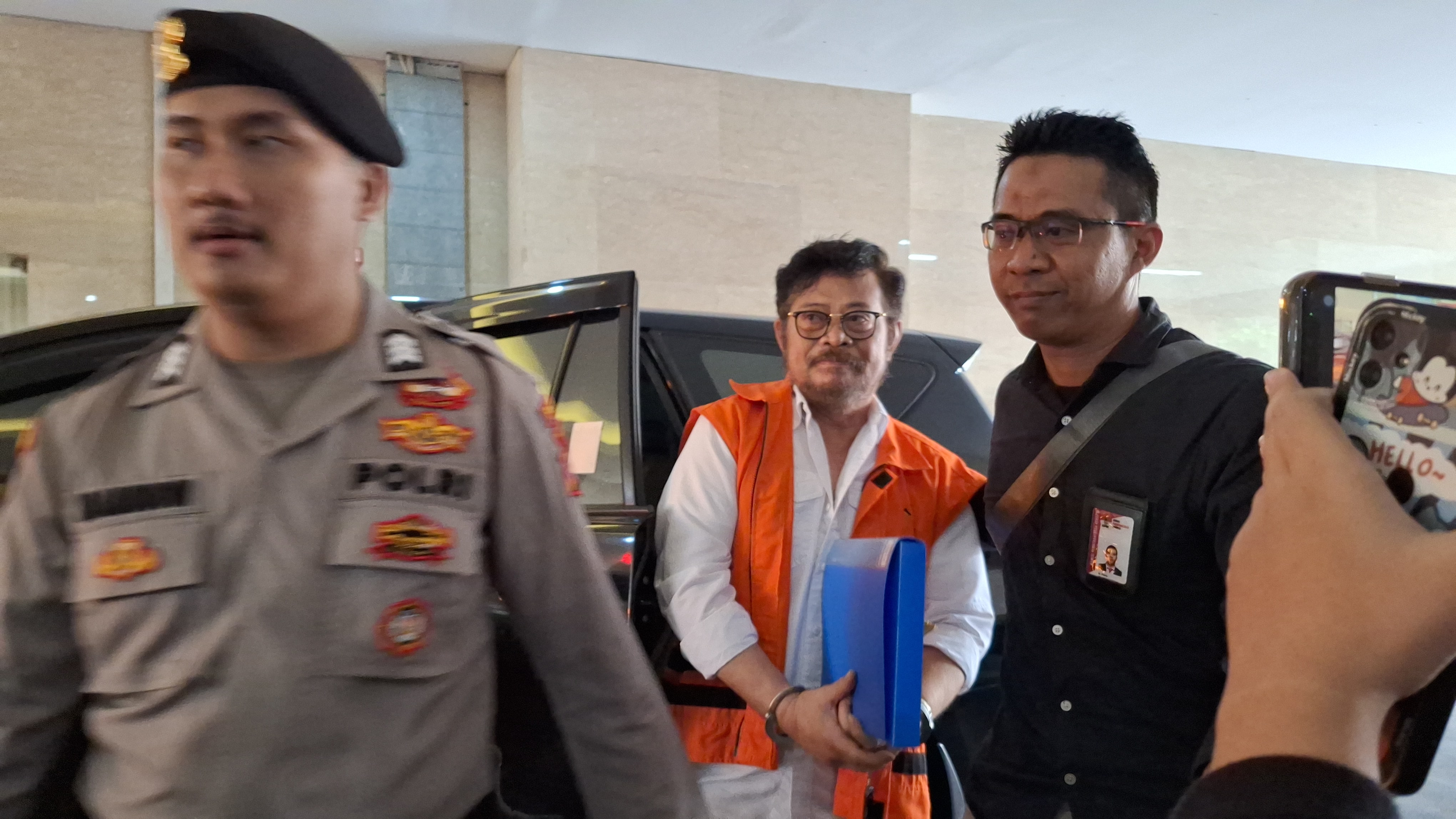 Syahrul Yasin Limpo dan Eks Direktur Kementan Muhammad Hatta Tiba di Bareskrim Polri 