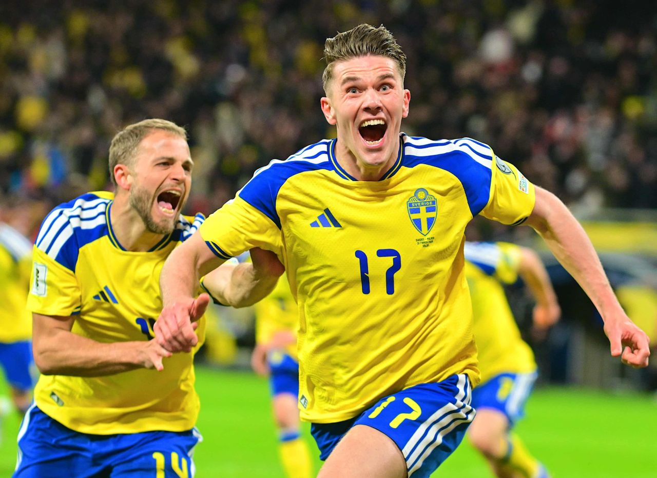 Swedia vs Polandia 3-2, Gol Telat Viktor Gyokeres Bawa Blagult ke Piala Dunia 2026