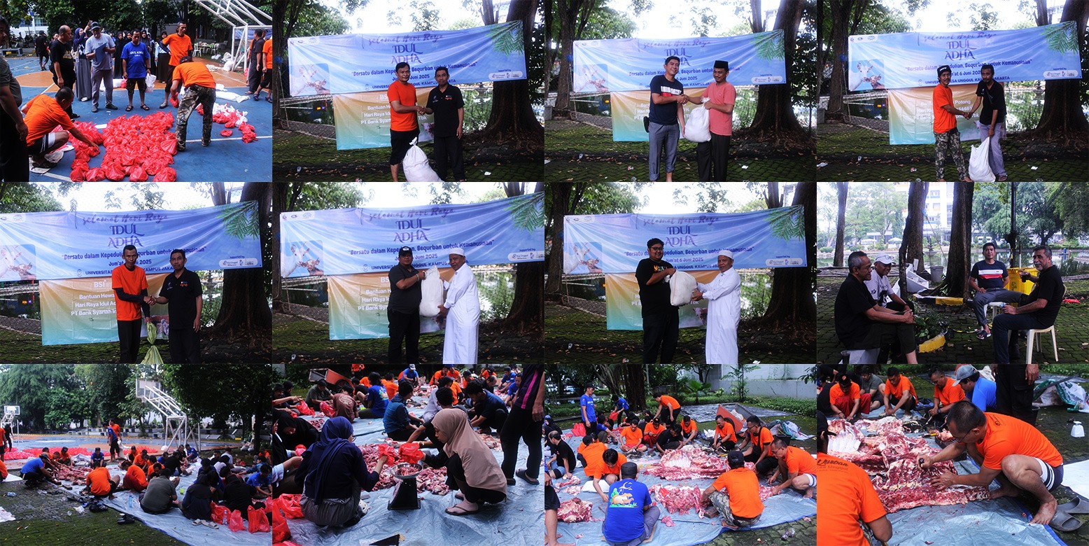 Universitas Esa Unggul Gelar Idul Adha 1446 H dengan Semangat Kepedulian dan Kemanusiaan 