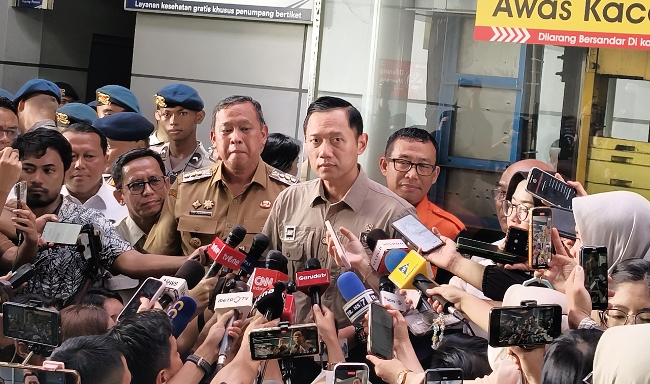 AHY ke Lokasi Kecelakaan Kereta Bekasi Timur, Singgung Proyek DDT