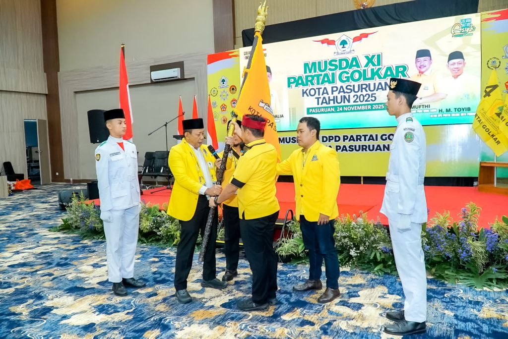 HM Toyib Pimpin Golkar Kota Pasuruan Periode 2025–2030, Terpilih Aklamasi!