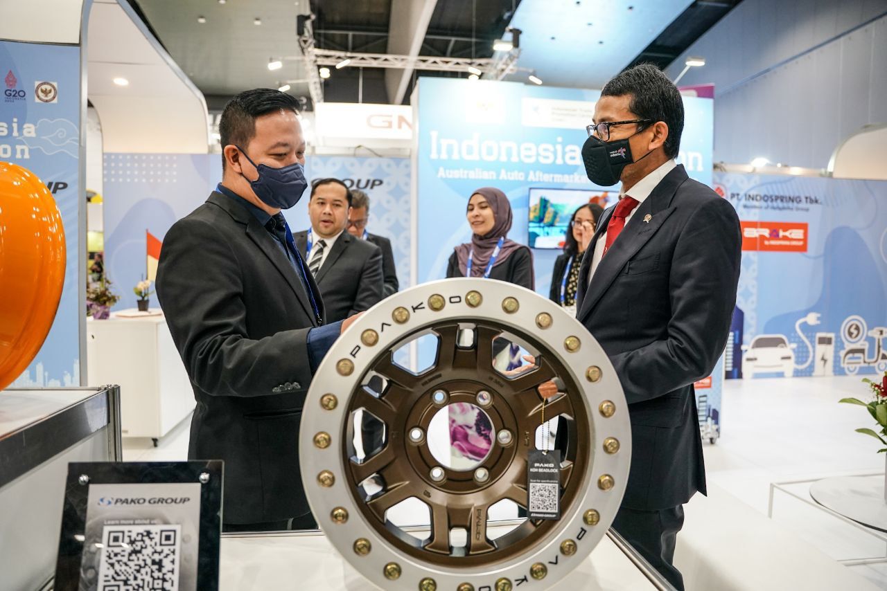 Datang ke Australia, Sandiaga Uno Dorong Industri Otomotif Indonesia Bisa Bersaing Tingkat Internasional
