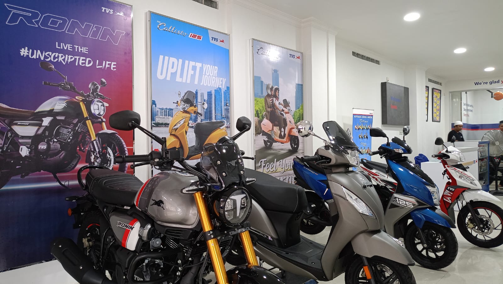 Perluas Jangkauan, TVS Indonesia Buka Dealer Baru di Banjarmasin