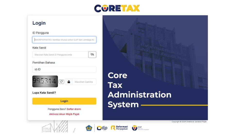 DJP Evaluasi Aplikasi Coretax: Validasi 236.221 Faktur Pajak dalam 9 Hari