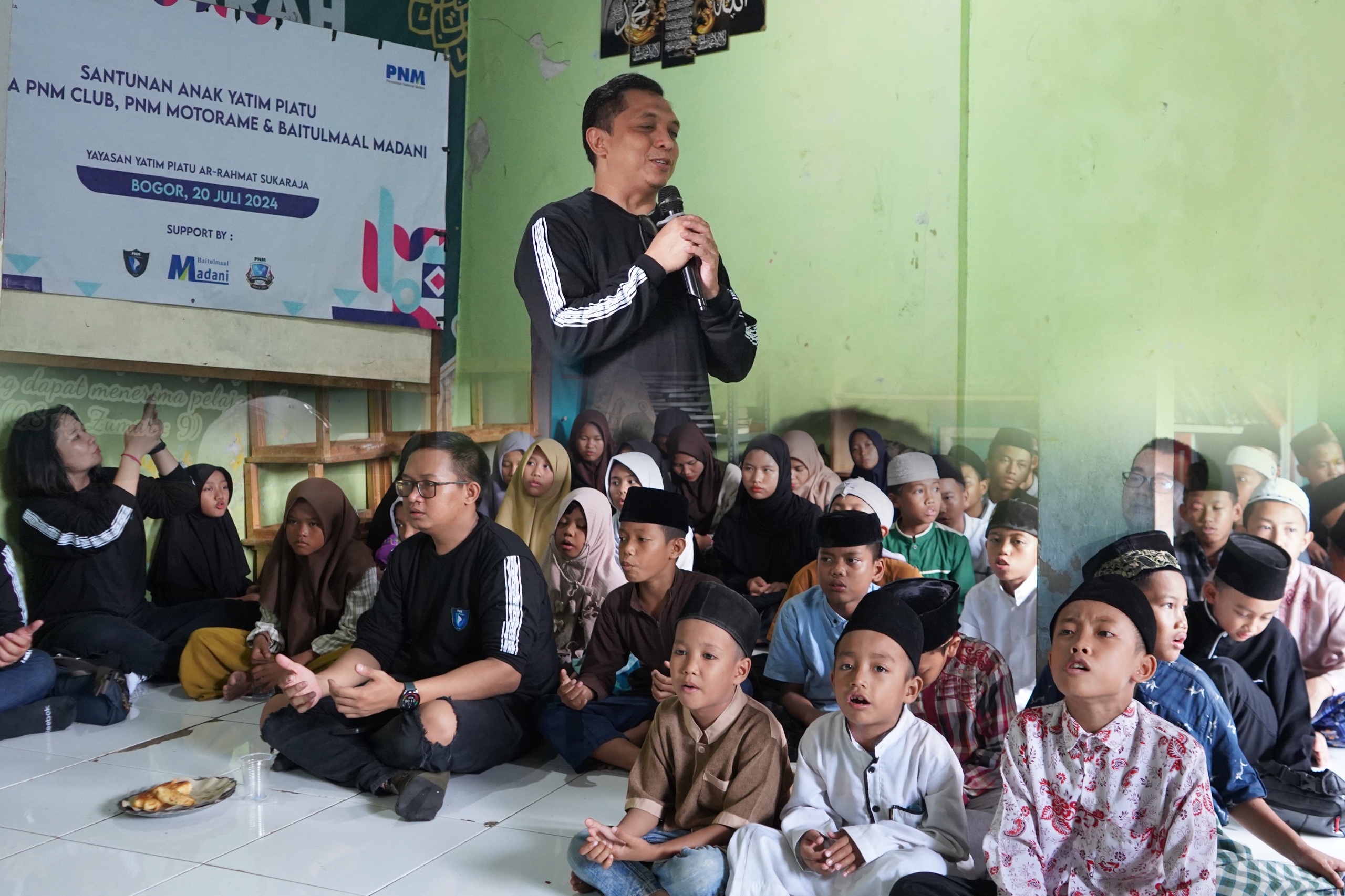 PNM Peduli, Berbagi Santunan Bersama Anak-Anak Panti Asuhan