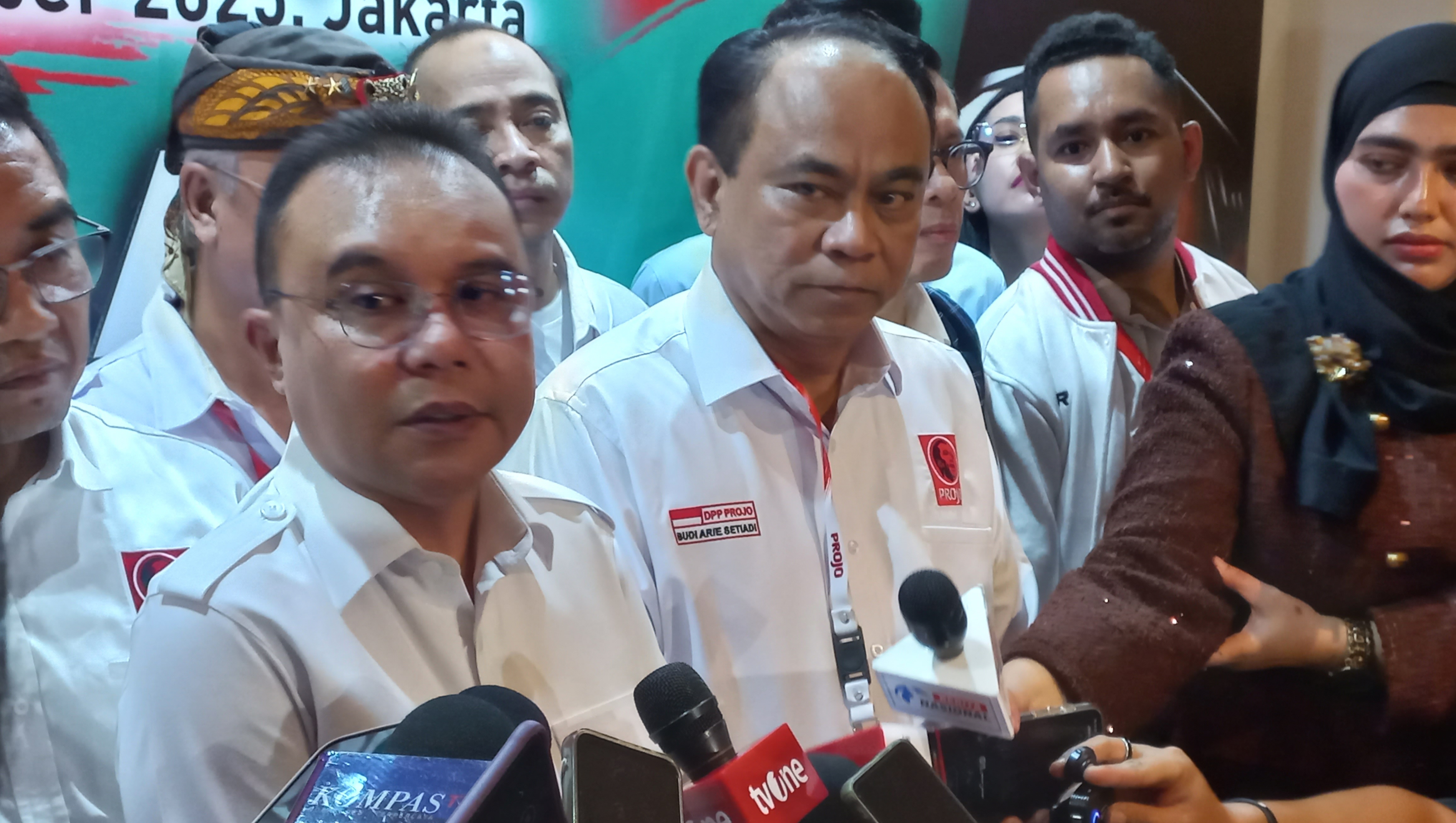Budi Arie Beri Sinyal Masuk Gerindra, Dukungan Projo ke Prabowo-Gibran Makin Solid