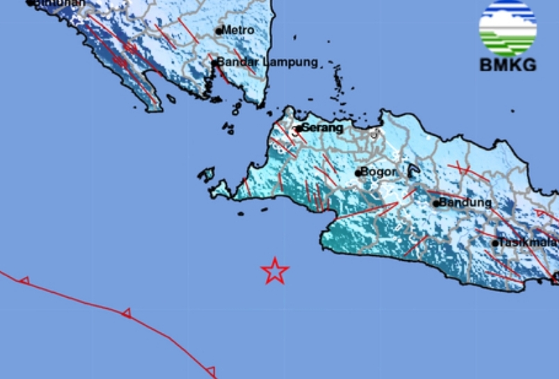 Gempa M 5,7 Guncang Banten, Terasa Hingga Depok