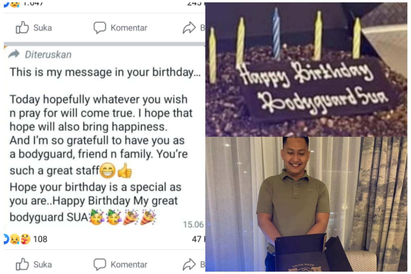Beredar Pesan Diduga dari Putri untuk Brigadir J 'Happy Birthday My Great Bodyguard SUA', Apa Arti SUA?