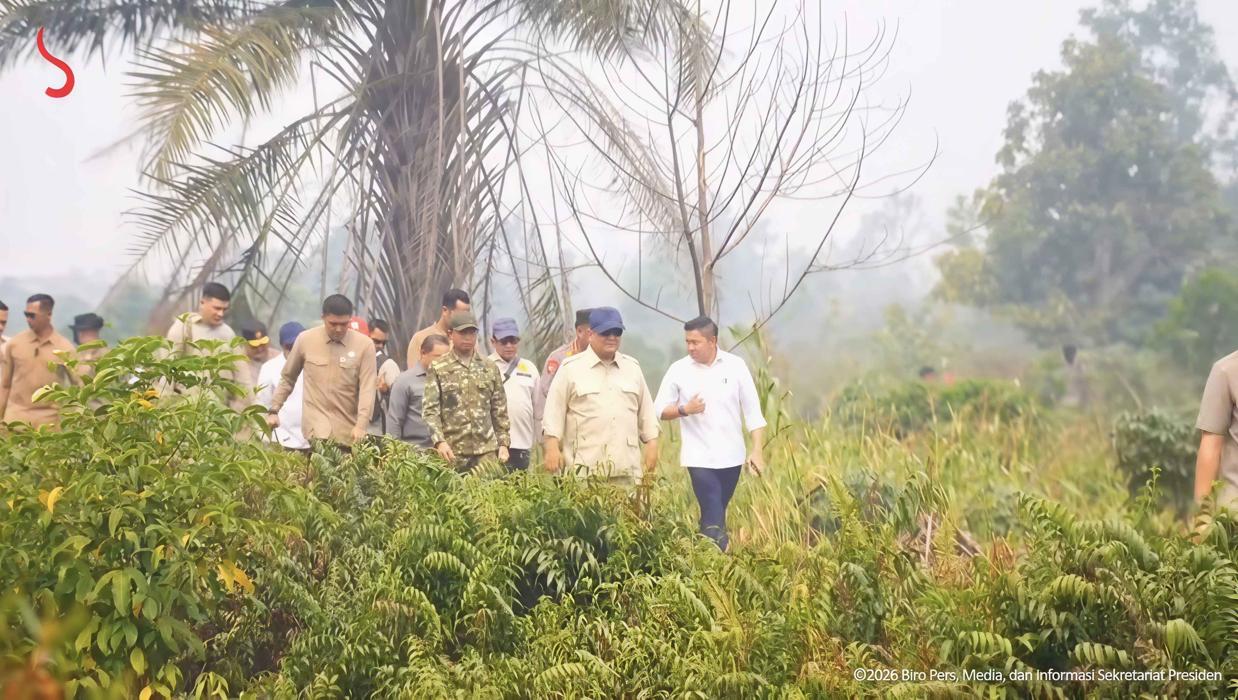 Ini 5 Kebijakan Prabowo Tangani Kebakaran Hutan di Kalimantan