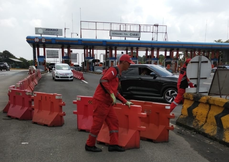 Contraflow di Tol Jagorawi Dihentikan, Lalu Lintas ke Puncak Kembali Normal