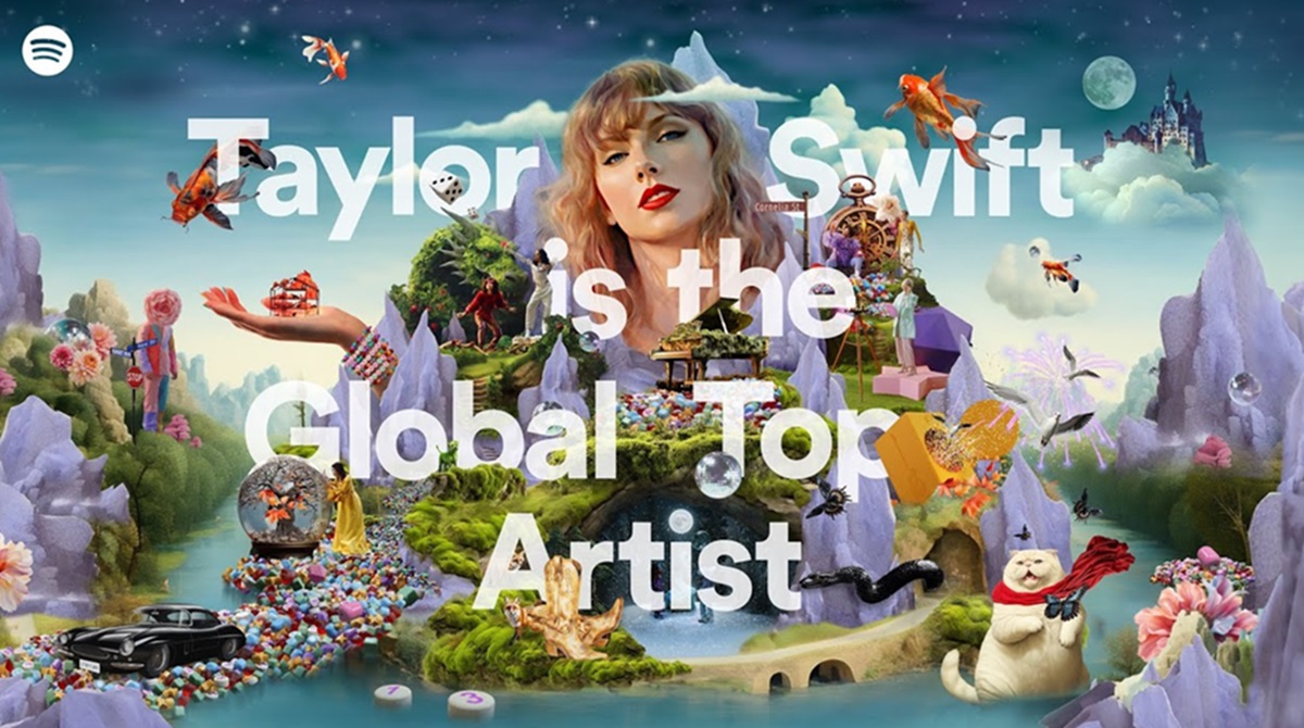 Spotify Wrapped 2023: Taylor Swift Jadi Artis yang Paling Banyak di-Stream,  Ini Kadonya buat Swifties