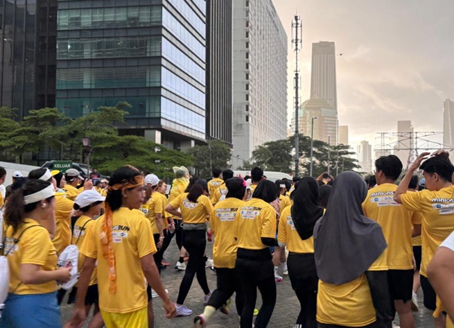 SERU! Kompak Pakai Kuning, 4 Ribu Orang Serbu Lari 5K di Minions Run 2026