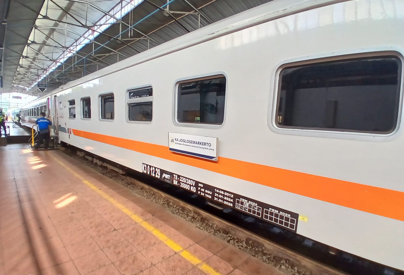 Joglosemarkerto KA Komersial dengan Penumpang Tertinggi di 2025