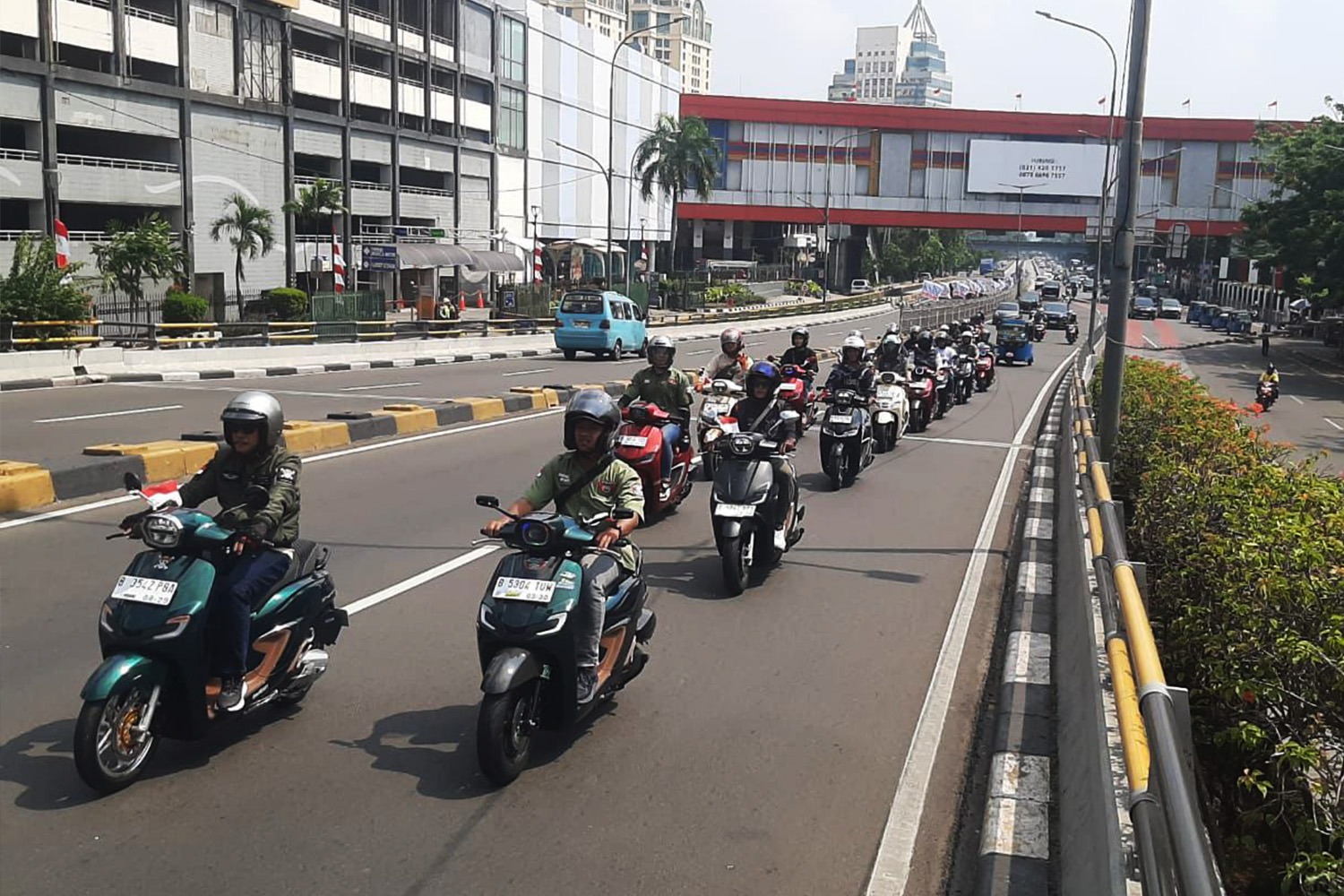 Convoy Merdeka 2025: Kolaborasi Nasionalisme dan Kesadaran Berkendara #Cari_Aman