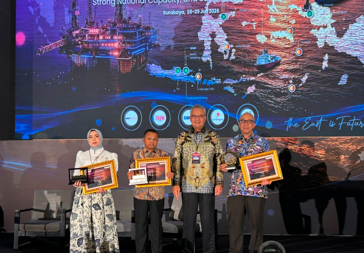 Pertamina Drilling Raih Penghargaan Best Supplier Synergy Regional 4 dari Pertamina EP Cepu