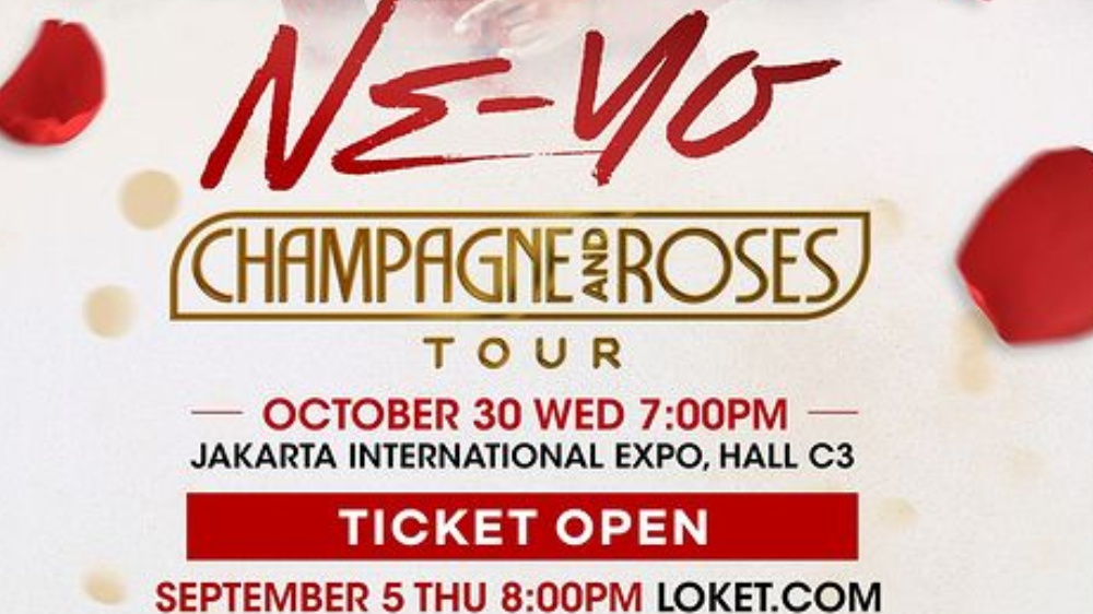 Hari Ini! Link dan Cara Beli Tiket Konser Ne-Yo di JIExpo Kemayoran, Dibuka Pukul 20.00 WIB