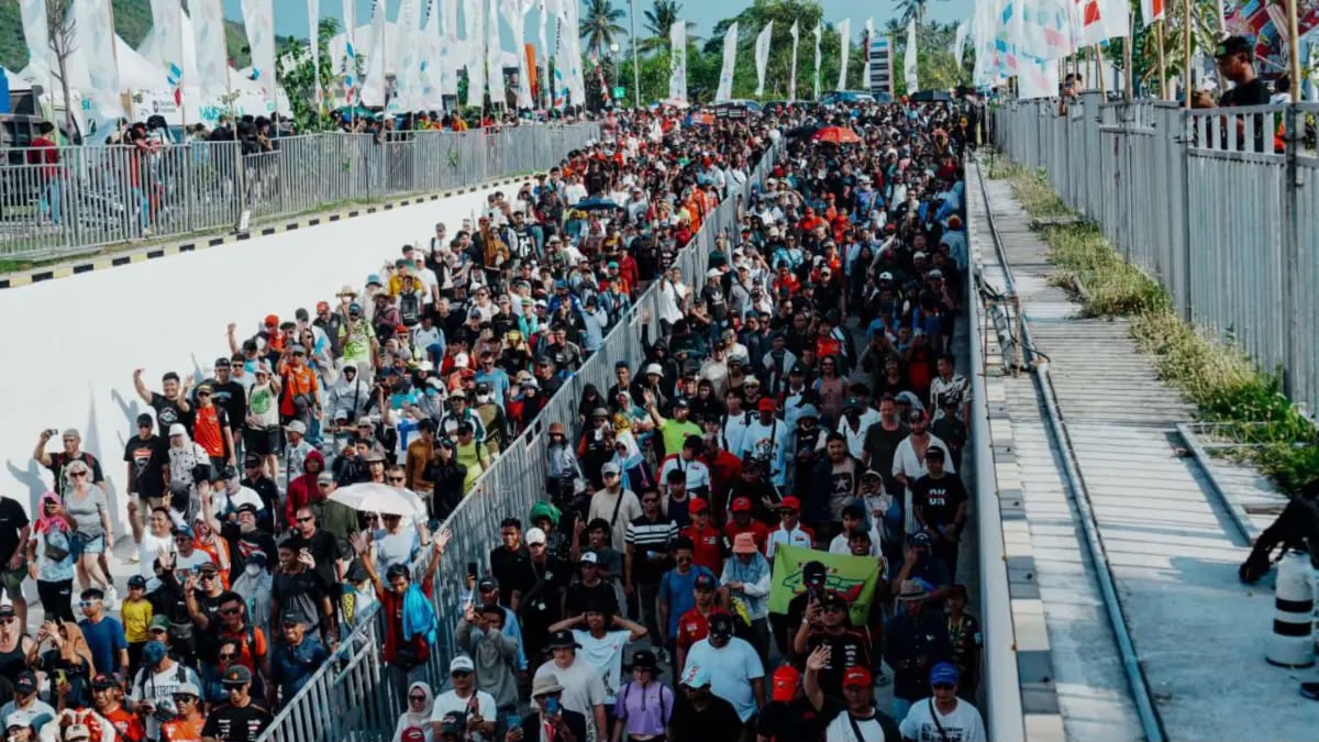 Pecahkan Rekor! MotoGP Mandalika 2026 Disaksikan 157.875 Penonton