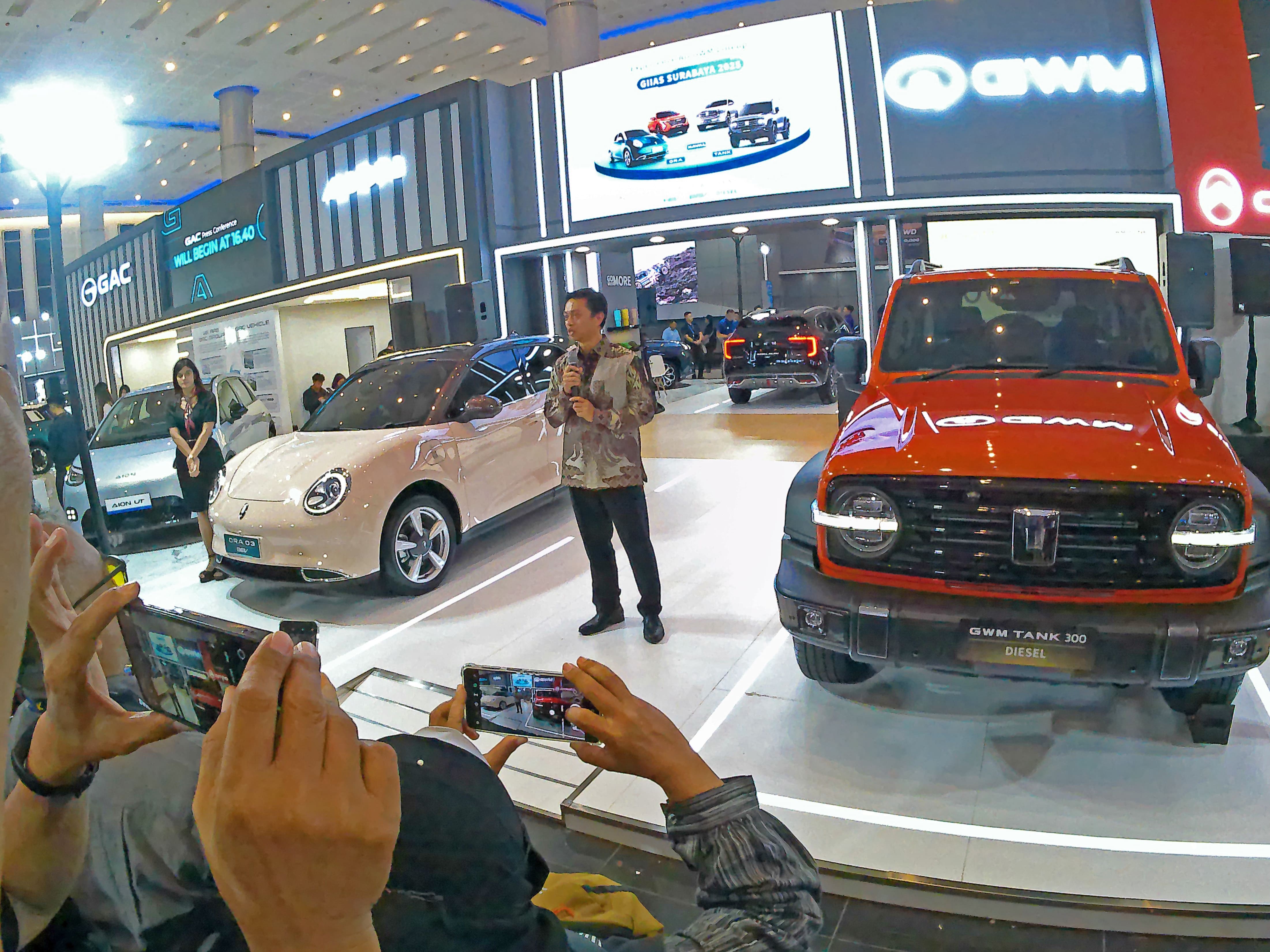GIIAS Surabaya 2025: Tiongkok Masih Dominasi Mobil Listrik, GWM hingga BAIC Jadi Pendatang Baru
