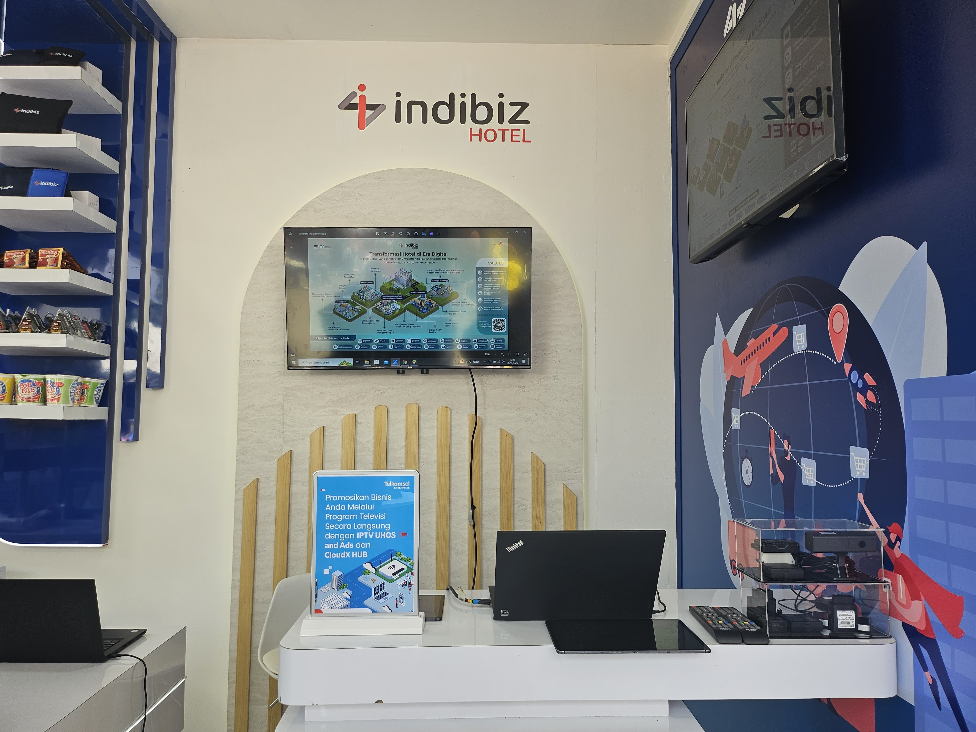 Telkom Hadirkan Indibiz Hotel untuk Digitalisasi Bisnis Perhotelan di Indonesia