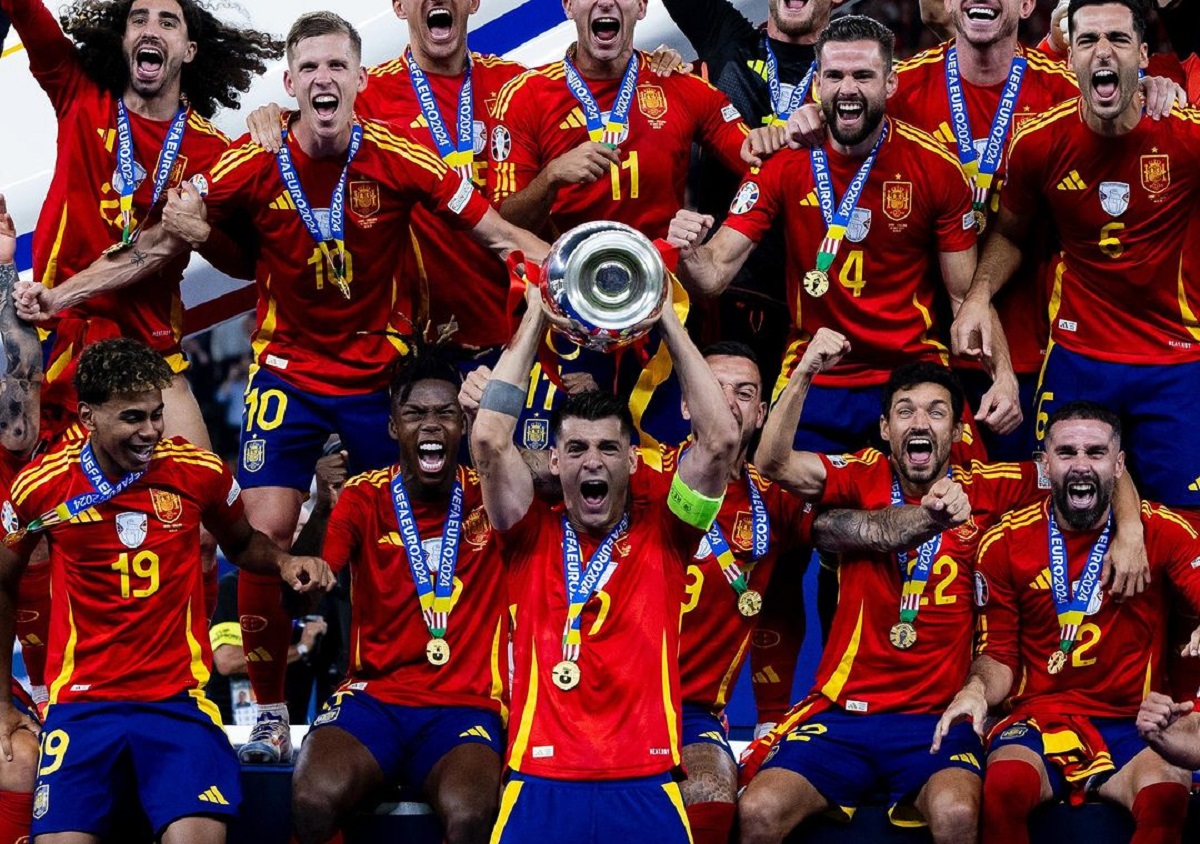 Hasil Final Euro 2024: Spanyol Juara, Mikel Oyarzabal Buyarkan Mimpi Indah The Three Lions