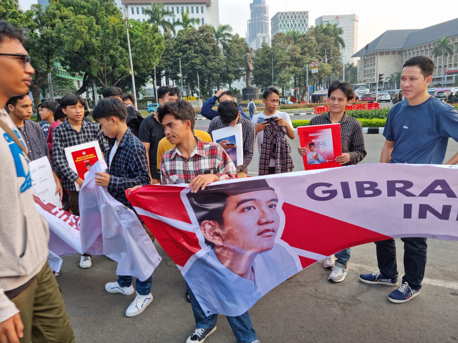 Komunitas Semanggi Indonesia Deklarasikan Gibran jadi Cawapres di Pemilu 2024