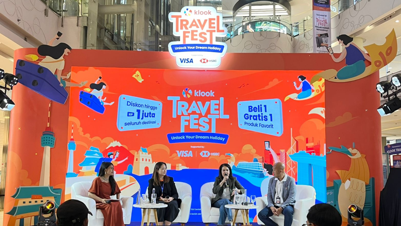 Klook Travel Fest 2025 di Jakarta, Banjir Promo Liburan Jelang Nataru dari HSBC dan Visa