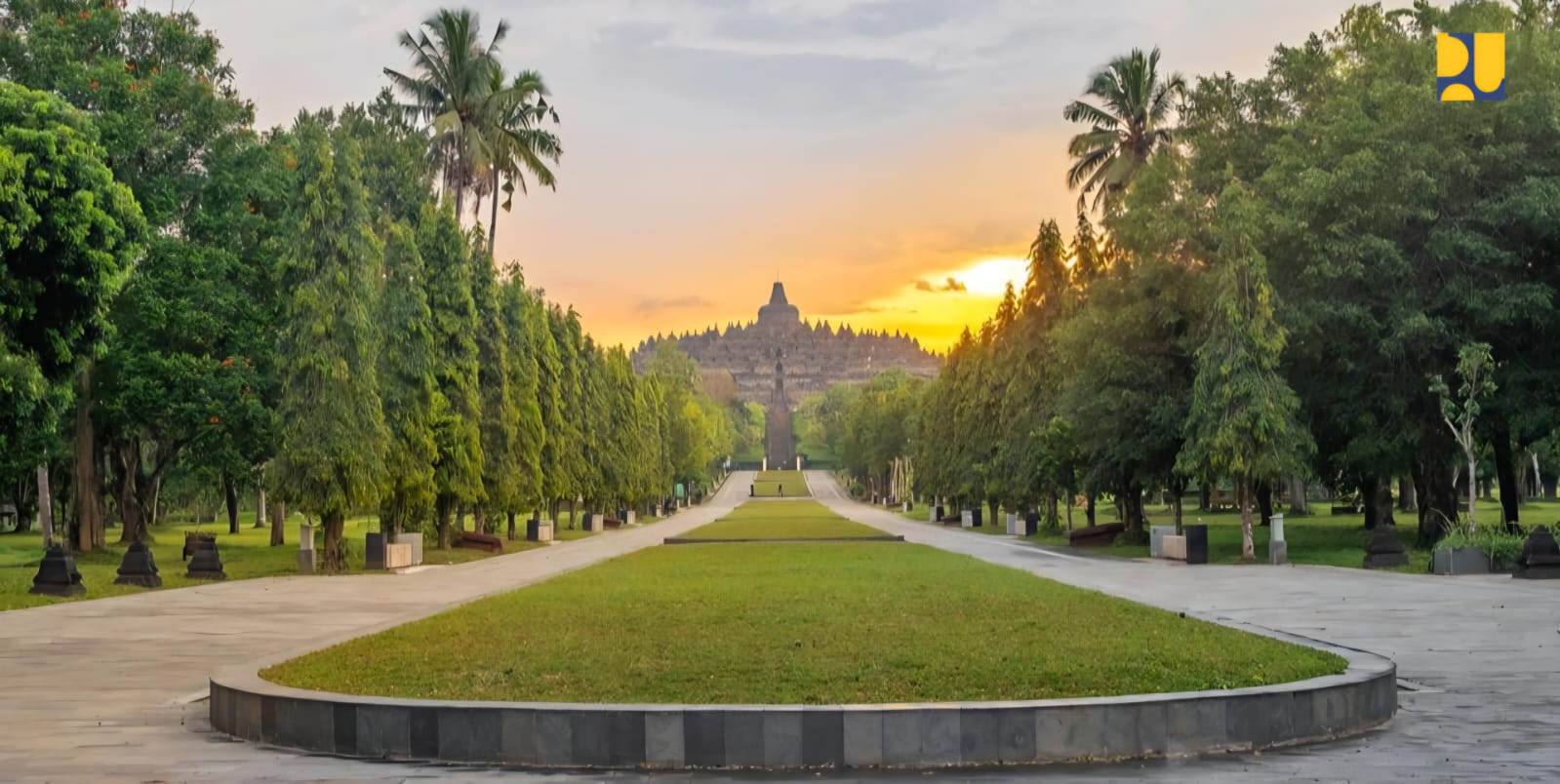 Tunjang Kunjungan Kenegaraan, Kementerian PU Rampungkan Penataan Infrastruktur Pendukung Kawasan Candi Borobodur