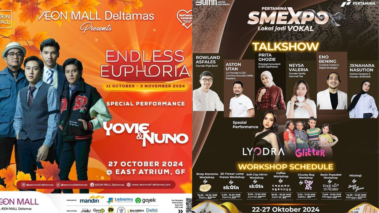 7 Rekomendasi Konser Gratis di Jakarta 25-27 Oktober 2024, Ada Yovie & Nuno hingga Ghea Indrawari