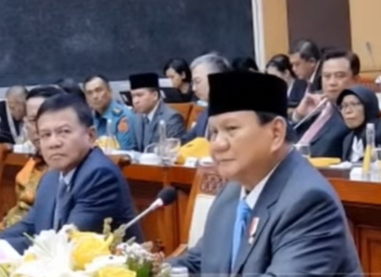 Prabowo Pamit ke Komisi I: Saya Mohon Maaf Bila Ada yang Mengecewakan